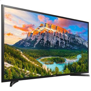 تلفزيون سامسونج N5300 الذكي بشاشة Full HD مسطحة مقاس 40 بوصة الفئة 5 مع ريسيفر مدمج داخلي