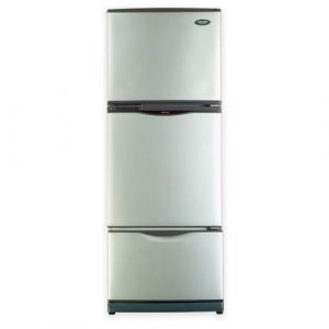 Toshiba Gr-Efv45-S ثلاجة نو فروست 3 أبواب – 395 لتر – فضي