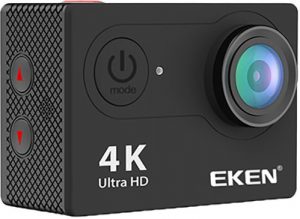 كاميرا اكشن ايكين4k H9R للتصوير تحت الماء وتدعم واي فاي 12 ميجا بكسل عدسه وايد انجل 170 درجه