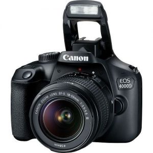 Canon EOS 4000D DSLR Camera With 18-55mm Lens – Black